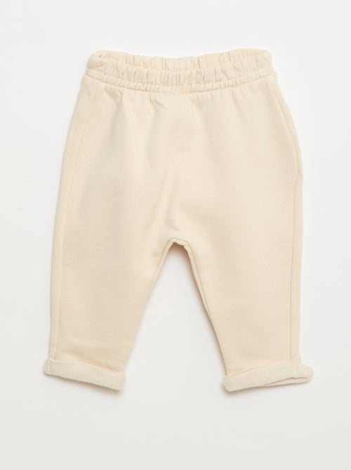 Ensemble jogging + sweat en molleton - 2 pièces - Kiabi