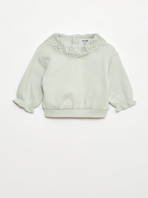 Ensemble jogging + sweat en molleton - 2 pièces - Kiabi