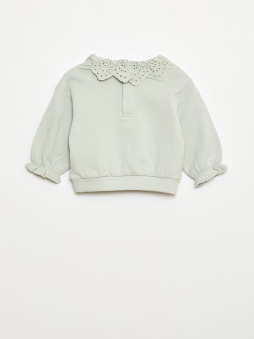 Ensemble jogging + sweat en molleton - 2 pièces - Kiabi