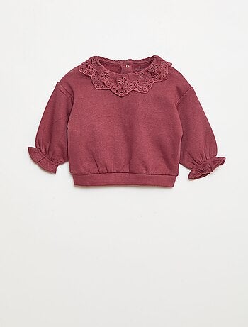 Ensemble jogging + sweat en molleton - 2 pièces