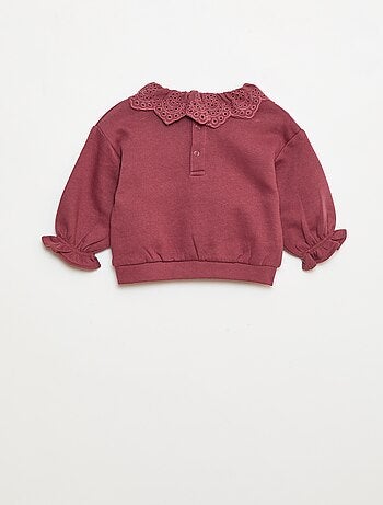 Ensemble jogging + sweat en molleton - 2 pièces