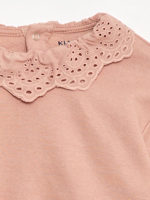 Ensemble jogging + sweat en molleton - 2 pièces - Kiabi