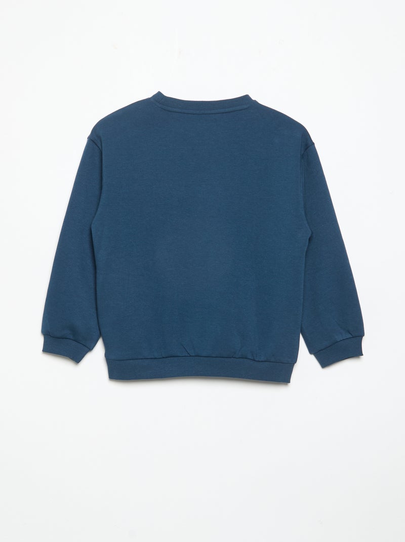 Ensemble jogging sweat + pantalon - 2 pièces Bleu - Kiabi