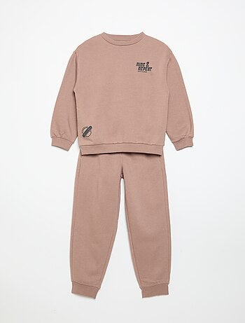 Ensemble jogging sweat + pantalon - 2 pièces