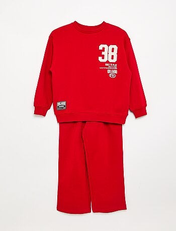 Ensemble jogging sweat + pantalon - 2 pièces
