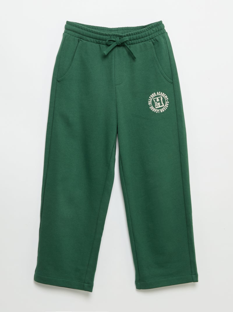 Ensemble jogging sweat + pantalon - 2 pièces Vert - Kiabi