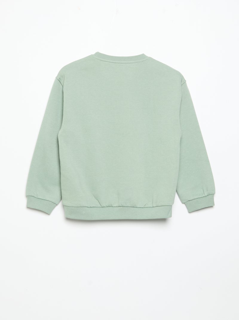 Ensemble jogging sweat + pantalon - 2 pièces Vert - Kiabi