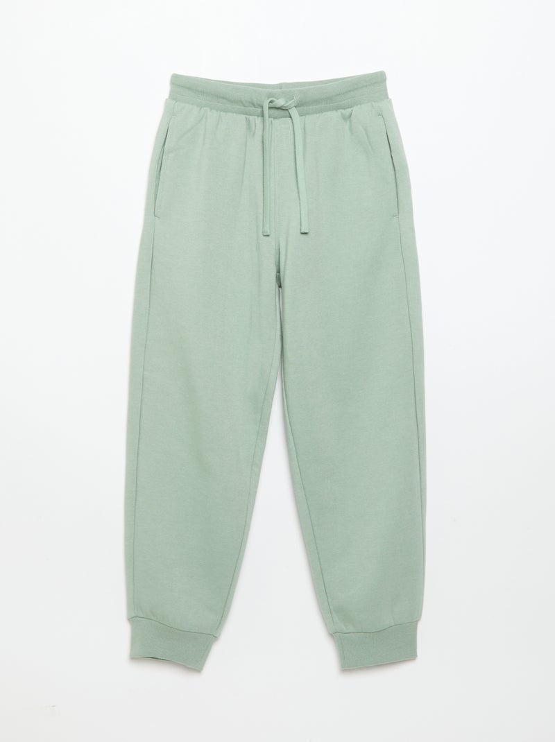 Ensemble jogging sweat + pantalon - 2 pièces Vert - Kiabi