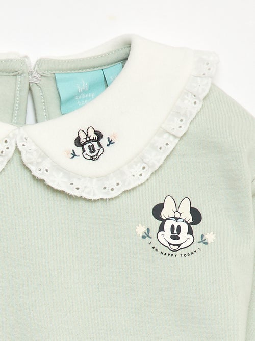 Ensemble jogging sweat + pantalon + bavoir 'Disney' 'Minnie' - 3 pièces - Kiabi