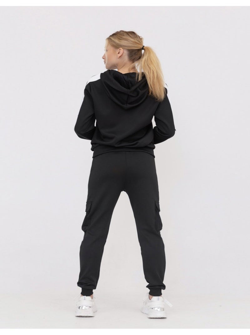 Ensemble Jogging Vero Moda Noir Noir Femme Kiabi