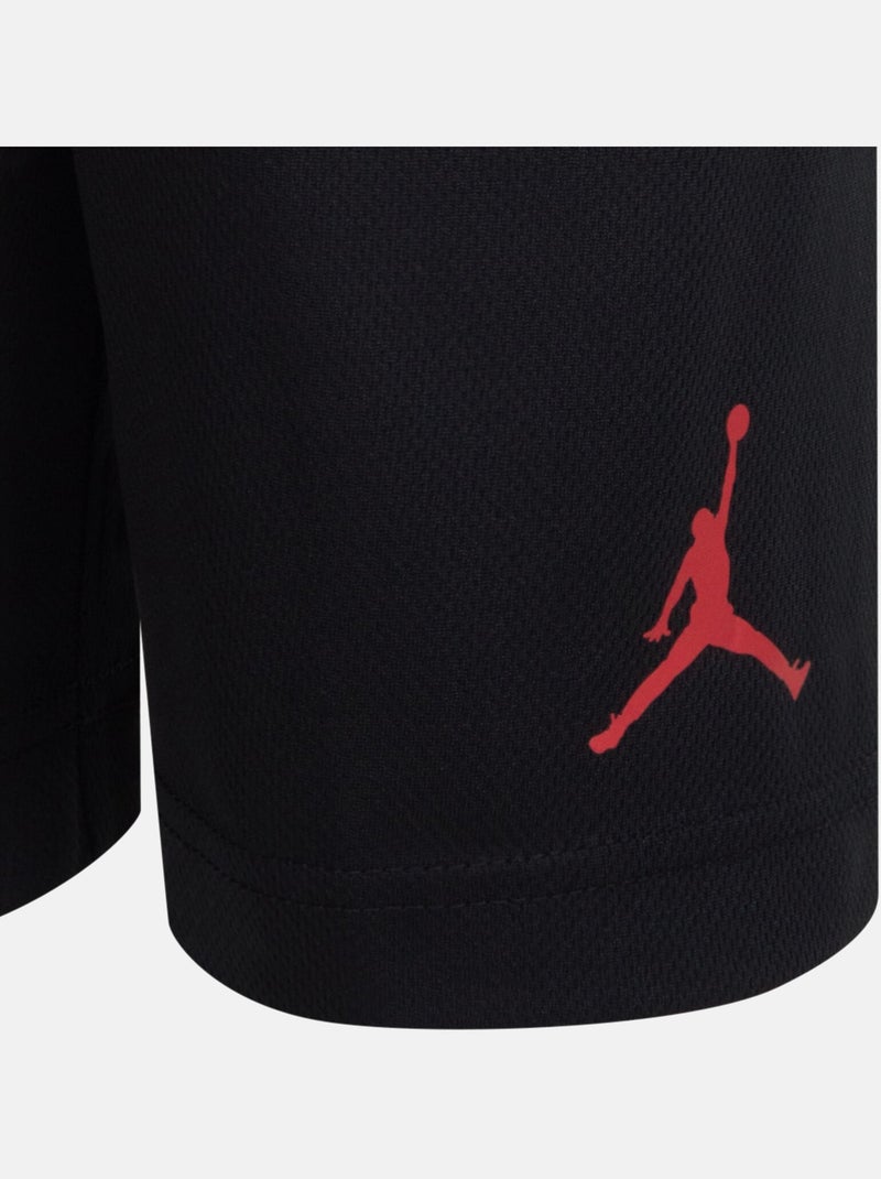 Ensemble  Jordan 2 pièces Noir Rouge - Kiabi