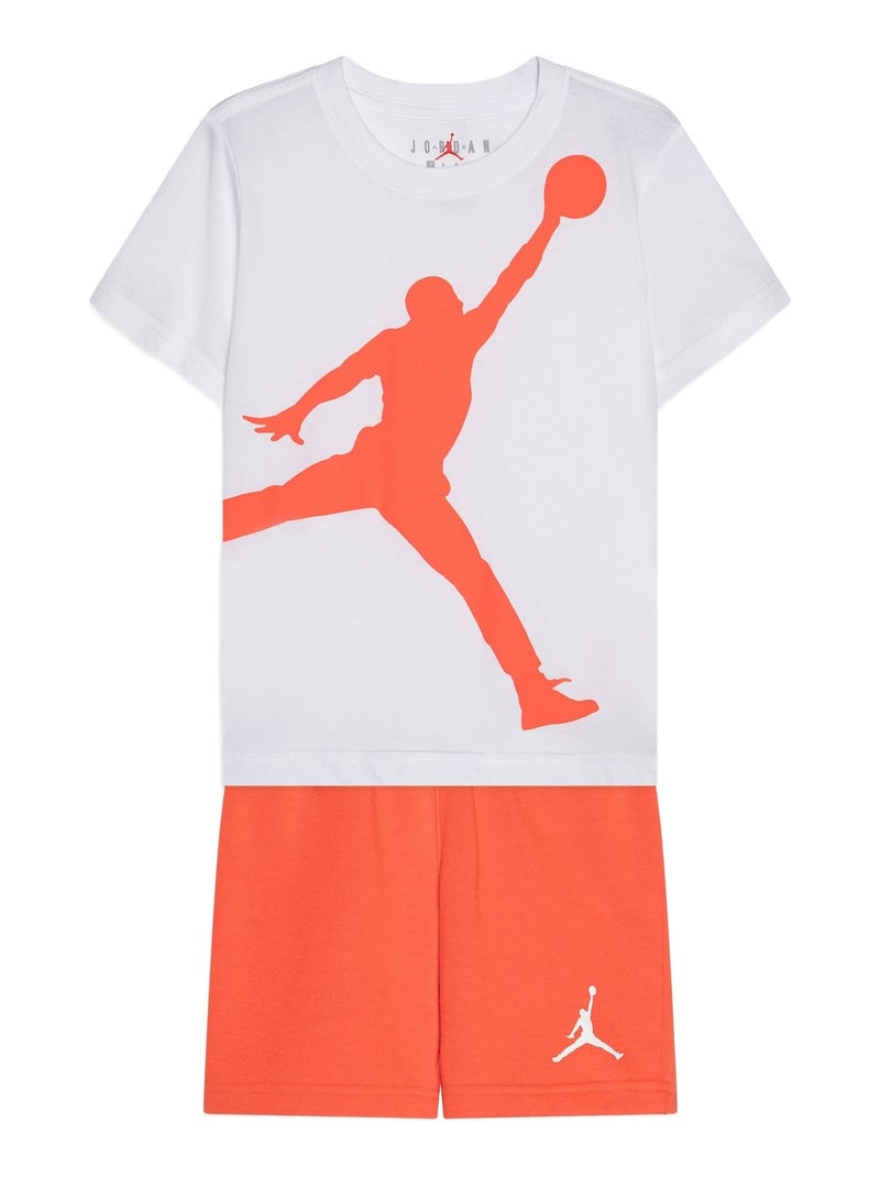 Ensemble  Jordan 2 pièces Orange - Kiabi