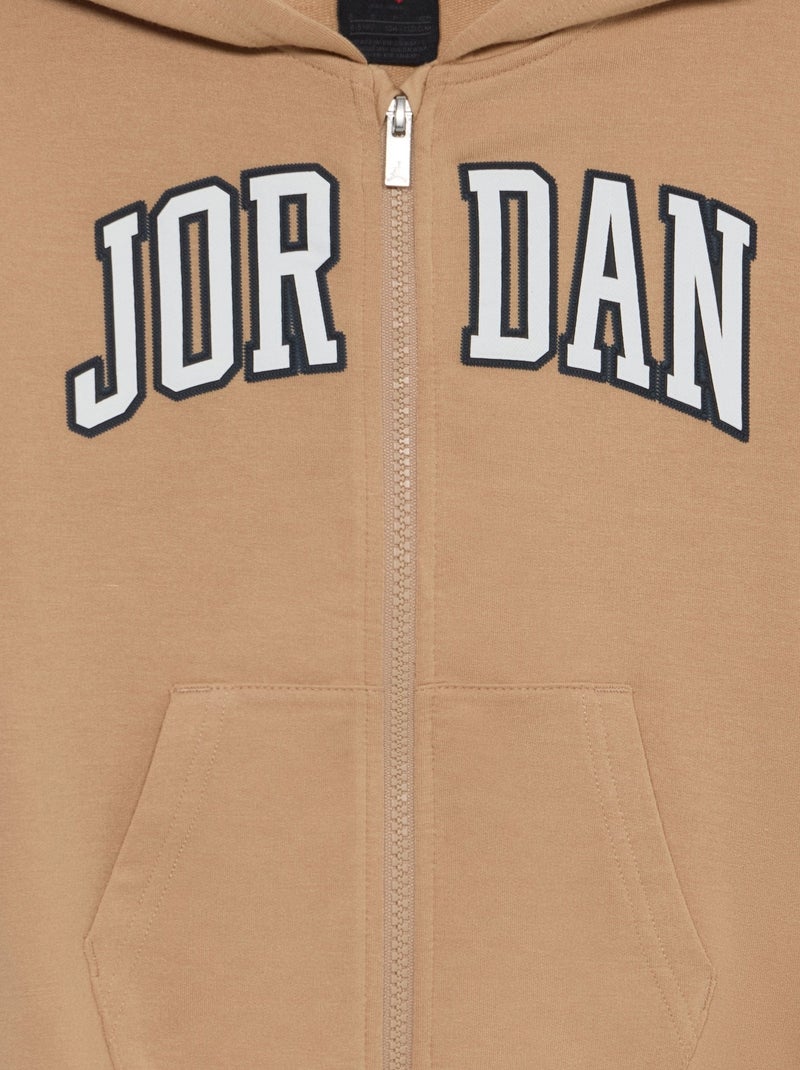 Ensemble  Jordan 3 pièces t-shirt gilet et bas Beige - Kiabi