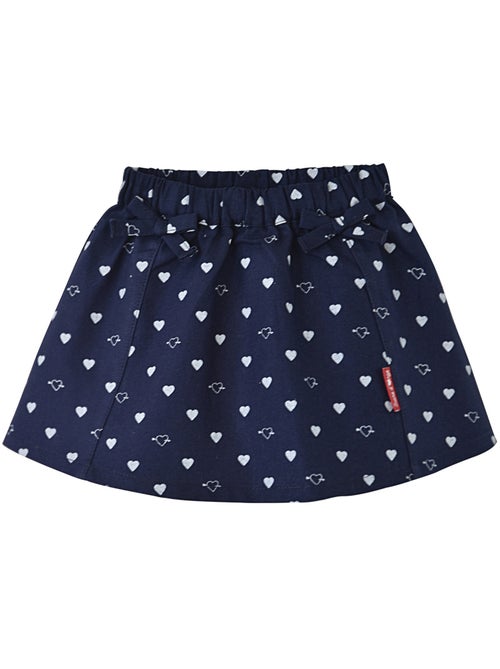 ENSEMBLE JUPE BEBE ECRU/BLEU - Kiabi