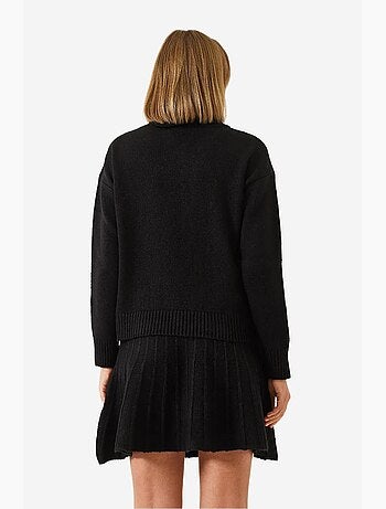 Ensemble jupe et haut en tricot lucci