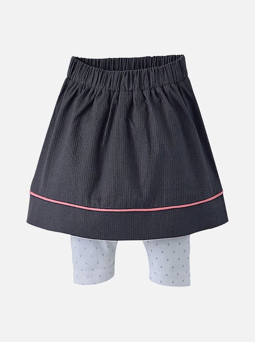 ENSEMBLE JUPE GRIS ANTHRACITE - Kiabi