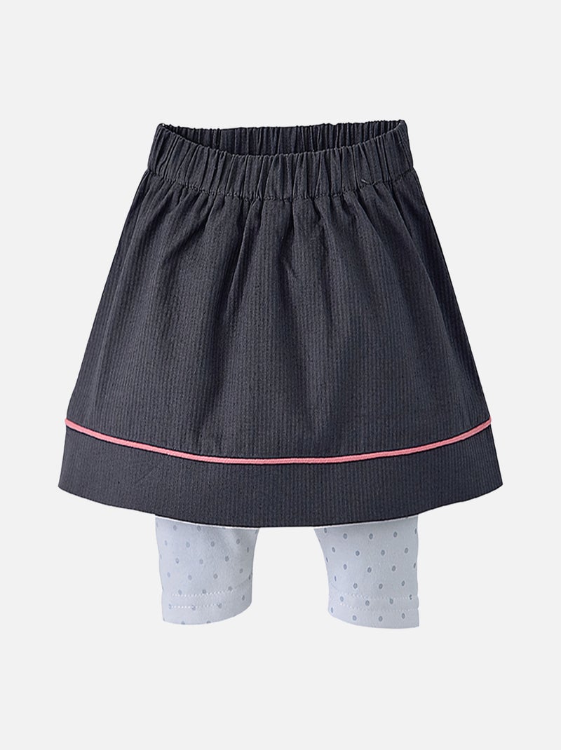 ENSEMBLE JUPE GRIS ANTHRACITE Gris - Kiabi