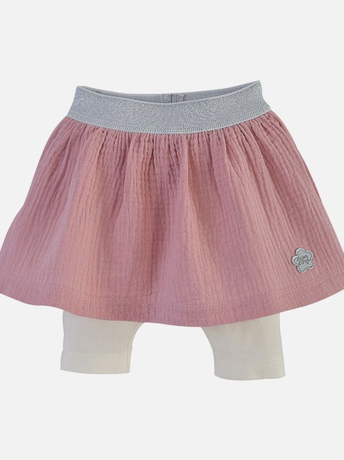 ENSEMBLE JUPE LEGGING ROSE - Kiabi