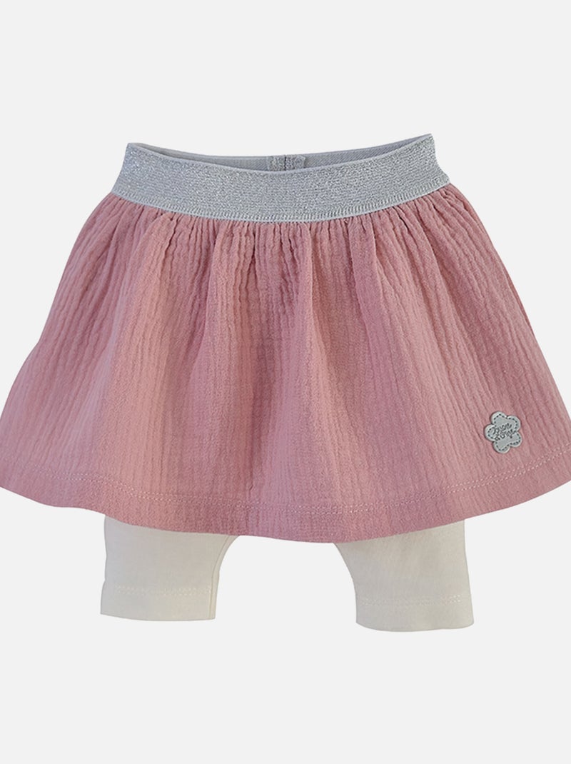ENSEMBLE JUPE LEGGING ROSE Rose - Kiabi