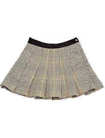 Ensemble Jupe Plissée Tartan & Pull Col roulé - La Faute à Voltaire