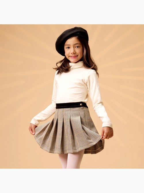 Ensemble   Jupe Plissée  et  & Col roulé  - La Faute à Voltaire - Kiabi