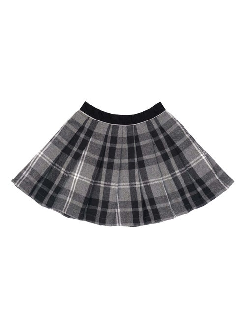 Ensemble Jupe Plissée Tartan  + T-Shirt   LONDON - La Faute à Voltaire - Kiabi