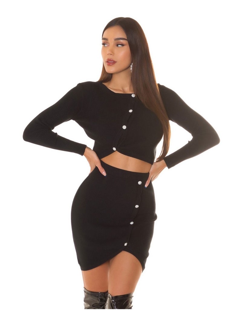 Ensemble Jupe Vero Moda Noir Noir - Kiabi