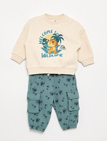 Ensemble 'Jurassic World' 2 pièces - Sweat + pantalon