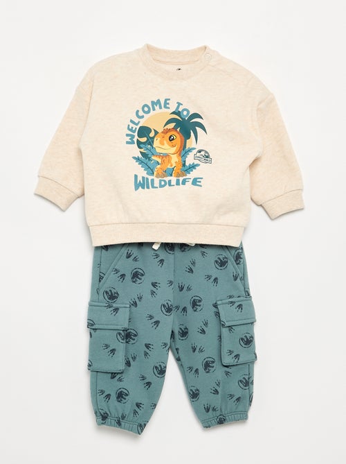Ensemble 'Jurassic World' 2 pièces - Sweat + pantalon - Kiabi Ensemble 'Jurassic World' 2 pièces - Sweat + pantalon - Kiabi