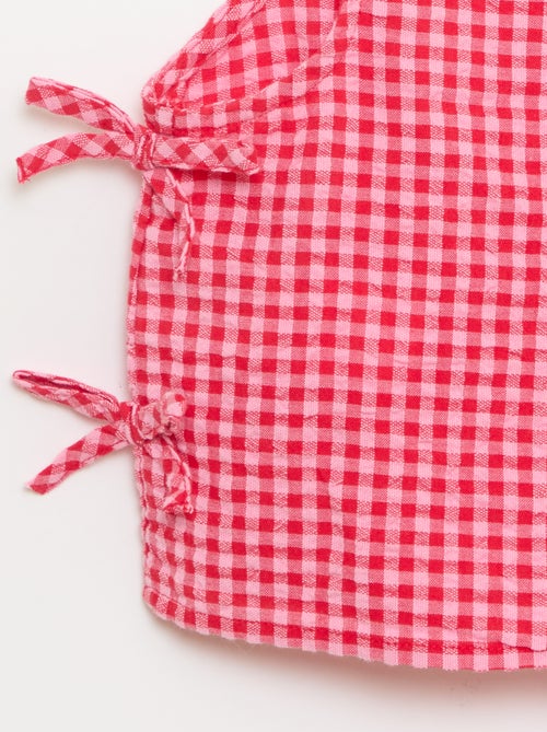 Ensemble léger short + blouse - 2 pièces - Kiabi Ensemble léger short + blouse - 2 pièces - Kiabi