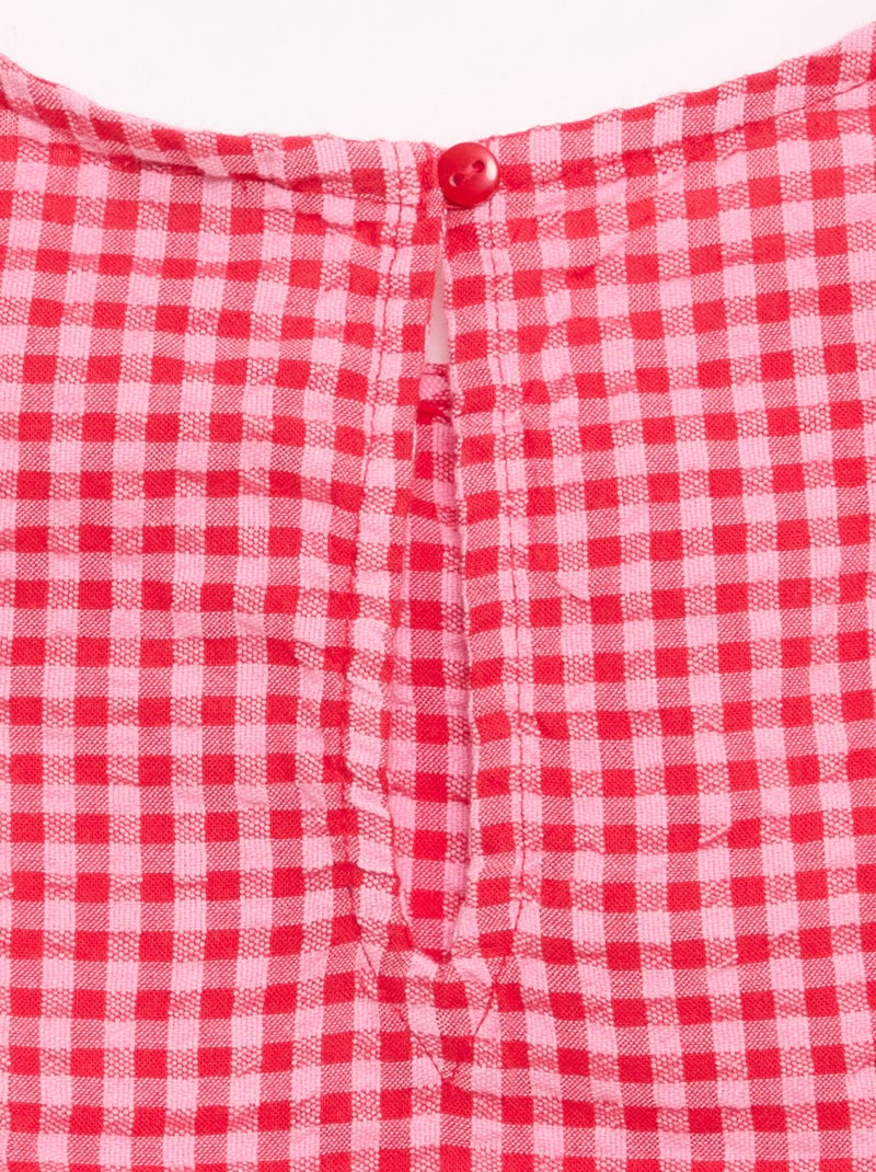 Ensemble léger short + blouse - 2 pièces Rose - Kiabi