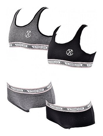 Ensemble Lingerie CXL By LACROIX X2 - Pack de 2