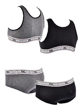 Ensemble Lingerie CXL By LACROIX X2 - Pack de 2