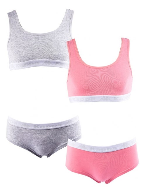 Ensemble Lingerie Fille KAPPA - Pack de 2 - Kiabi