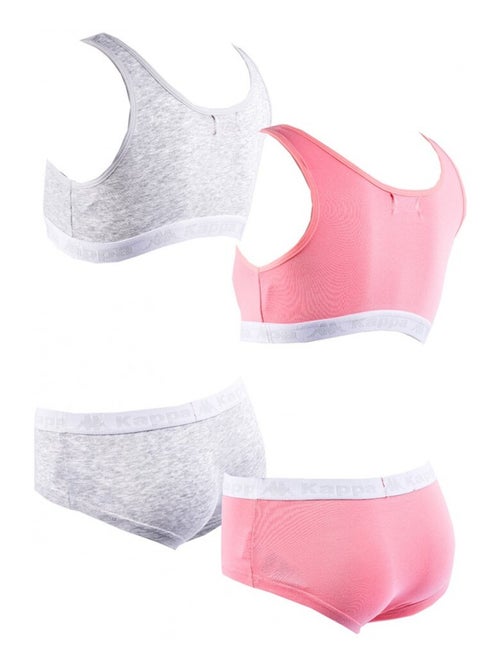 Ensemble Lingerie Fille KAPPA - Pack de 2 - Kiabi