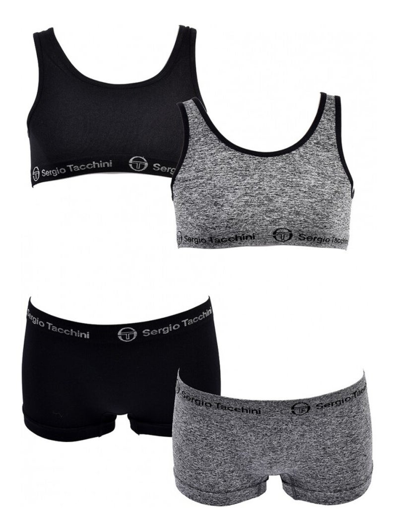 Ensemble Lingerie SERGIO TACCHINI X2 - Pack de 2 Multicolore - Kiabi