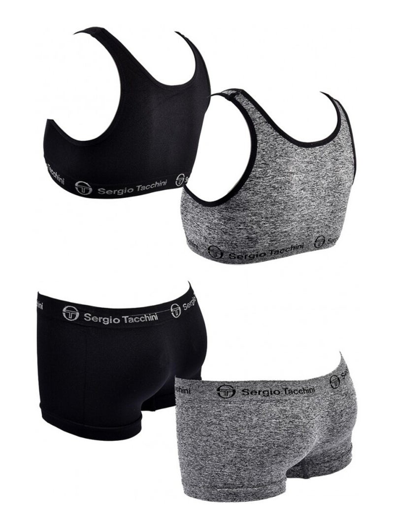 Ensemble Lingerie SERGIO TACCHINI X2 - Pack de 2 Multicolore - Kiabi