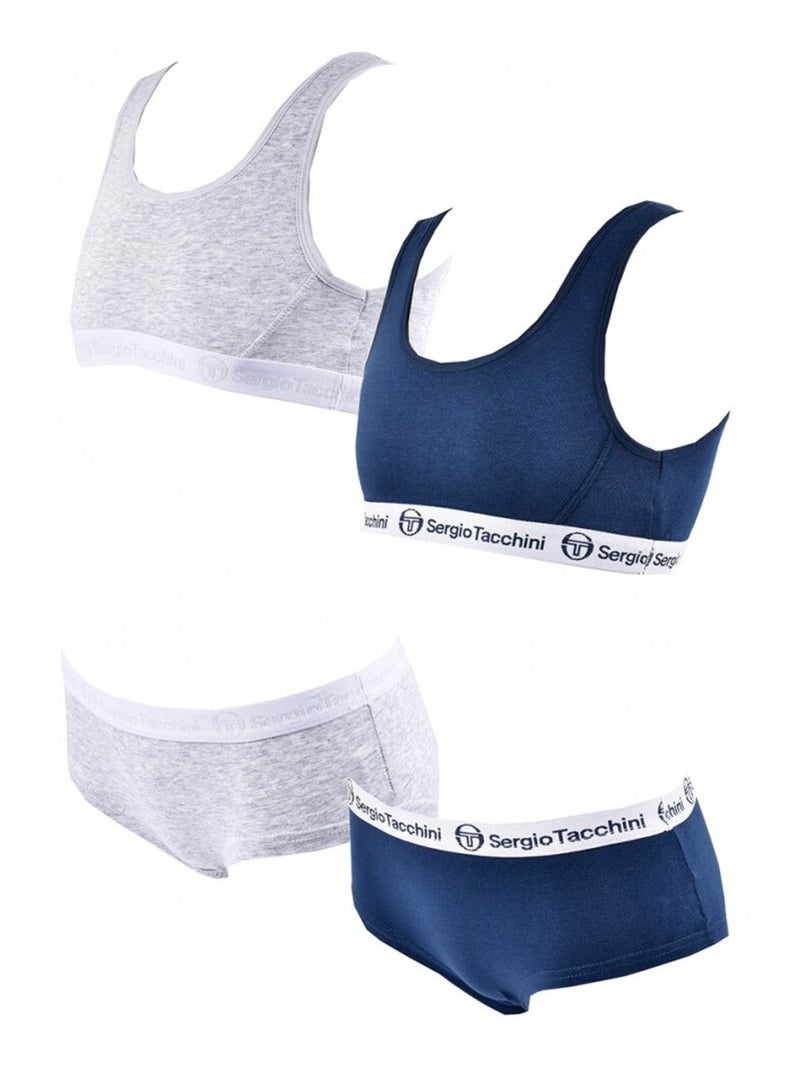 Ensemble Lingerie SERGIO TACCHINI X2 - Pack de 2 Multicolore - Kiabi