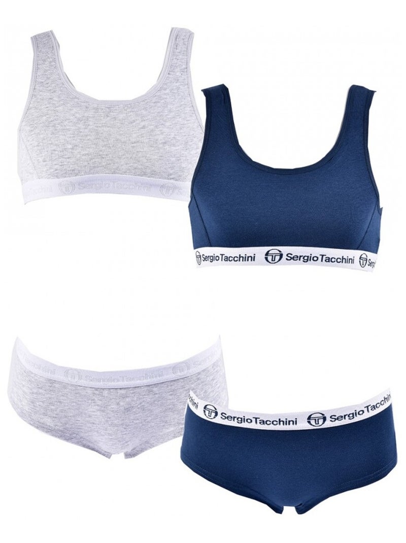 Ensemble Lingerie SERGIO TACCHINI X2 - Pack de 2 Multicolore - Kiabi