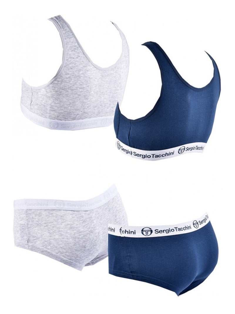 Ensemble Lingerie SERGIO TACCHINI X2 - Pack de 2 Multicolore - Kiabi