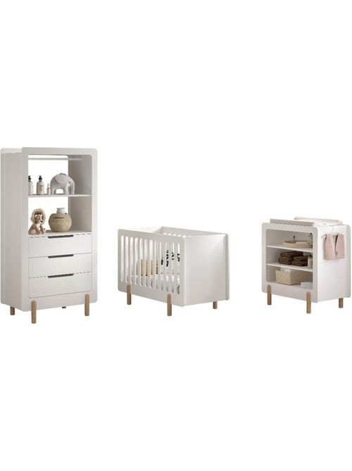 Ensemble lit et commode à langer - Kiabi