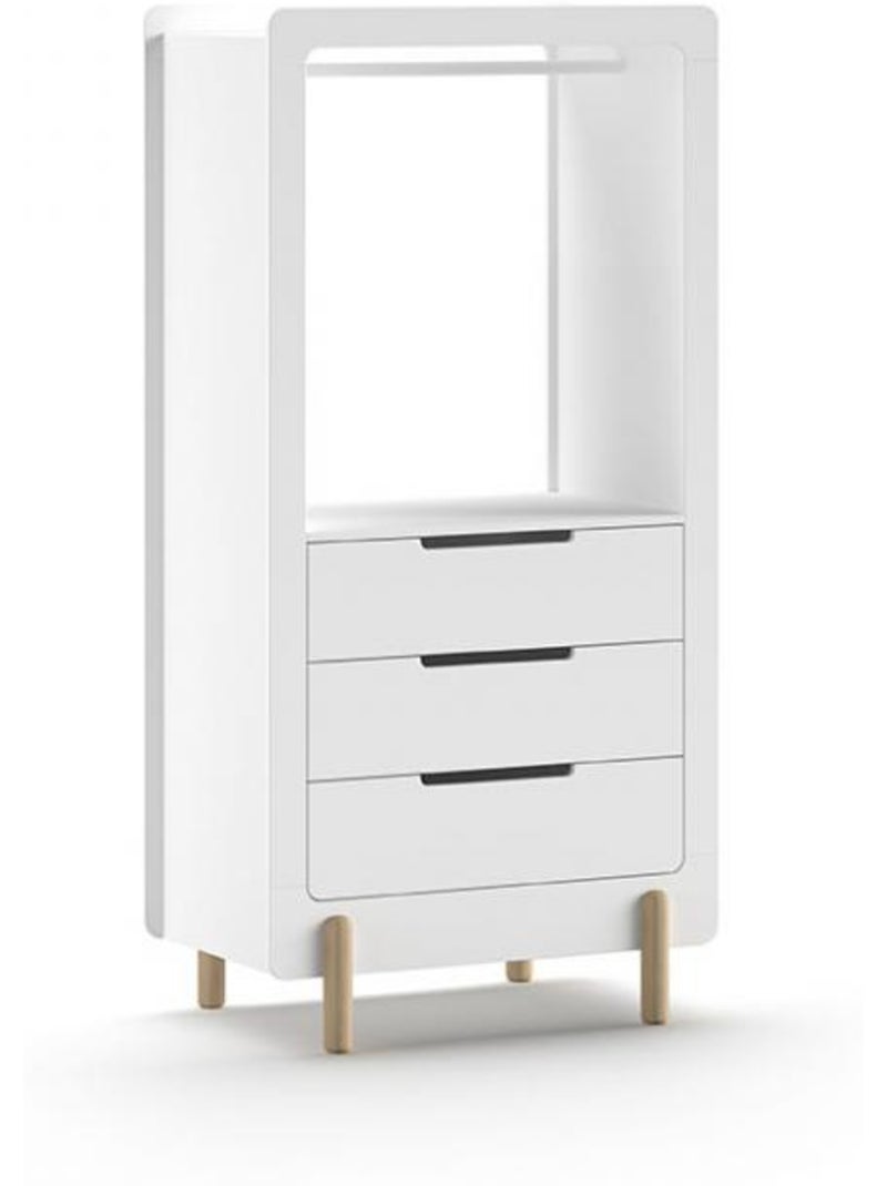 Ensemble lit et commode à langer Marron - Kiabi