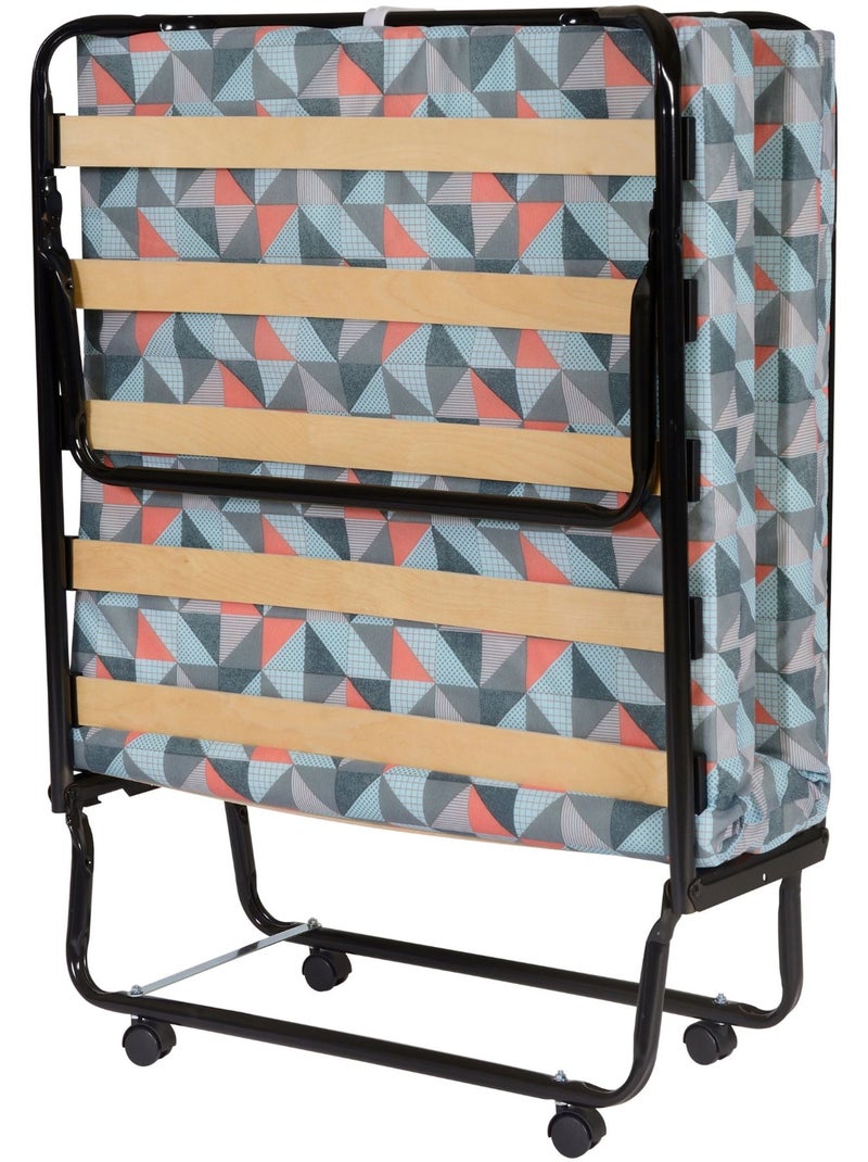 Ensemble lit pliant et matelas 8 cm Noir - Kiabi