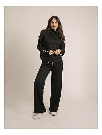 Ensemble maille pull + pantalon ELMERA