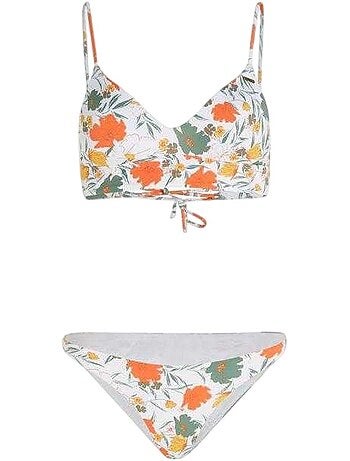 Ensemble maillot de bain 2 pièces motif/style floral wave skye - o´neill