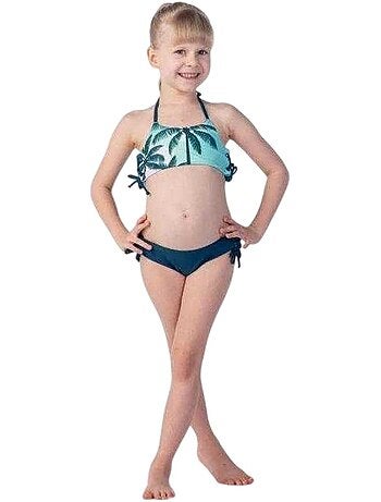 Ensemble maillot de bain 2 pièces motif/style palmier hala - aquawave