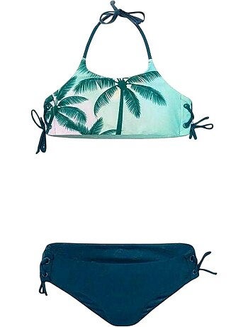Ensemble maillot de bain 2 pièces motif/style palmier hala - aquawave