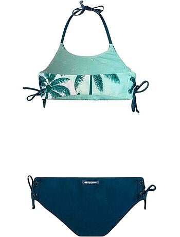 Ensemble maillot de bain 2 pièces motif/style palmier hala - aquawave