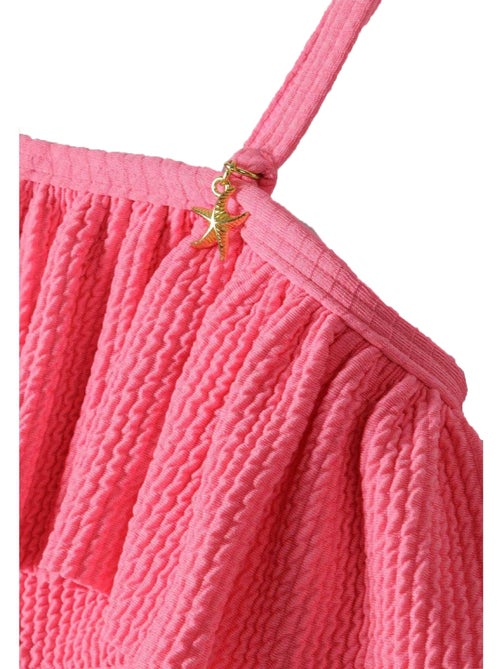 Ensemble maillot de bain 2 pièces motif/style ruché - minoti - Kiabi Ensemble maillot de bain 2 pièces motif/style ruché - minoti - Kiabi
