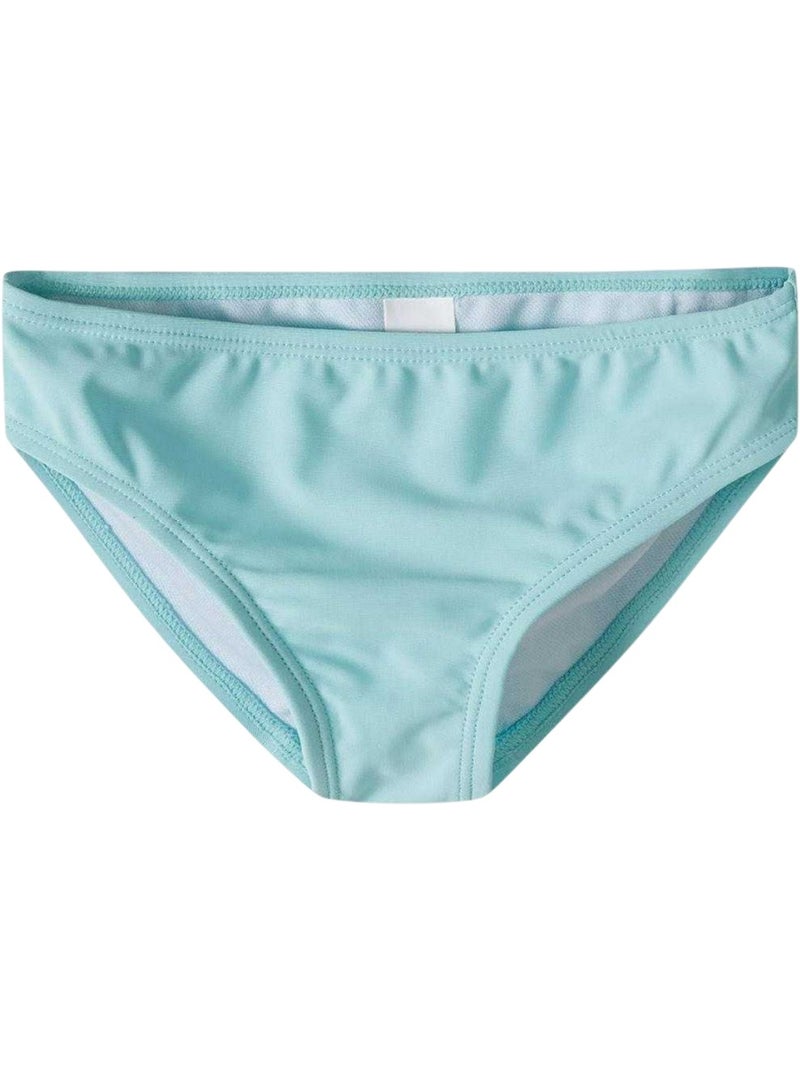 Ensemble maillot de bain 2 pièces motif/style uni - minoti Bleu - Kiabi